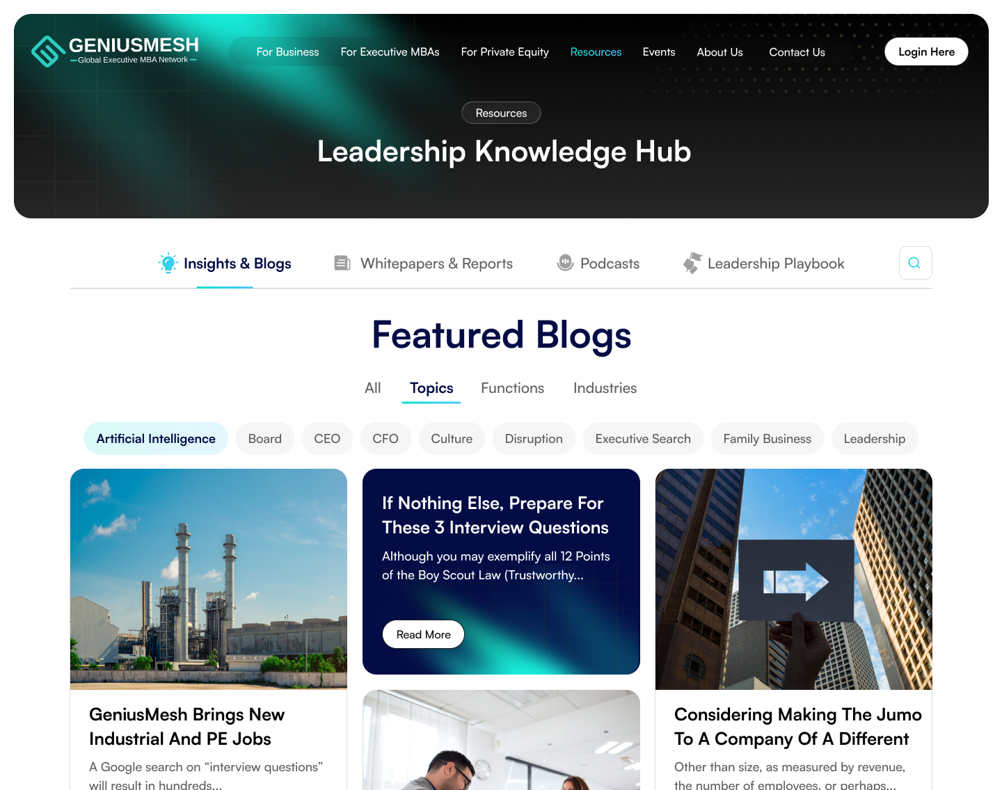 Knowledge Hub